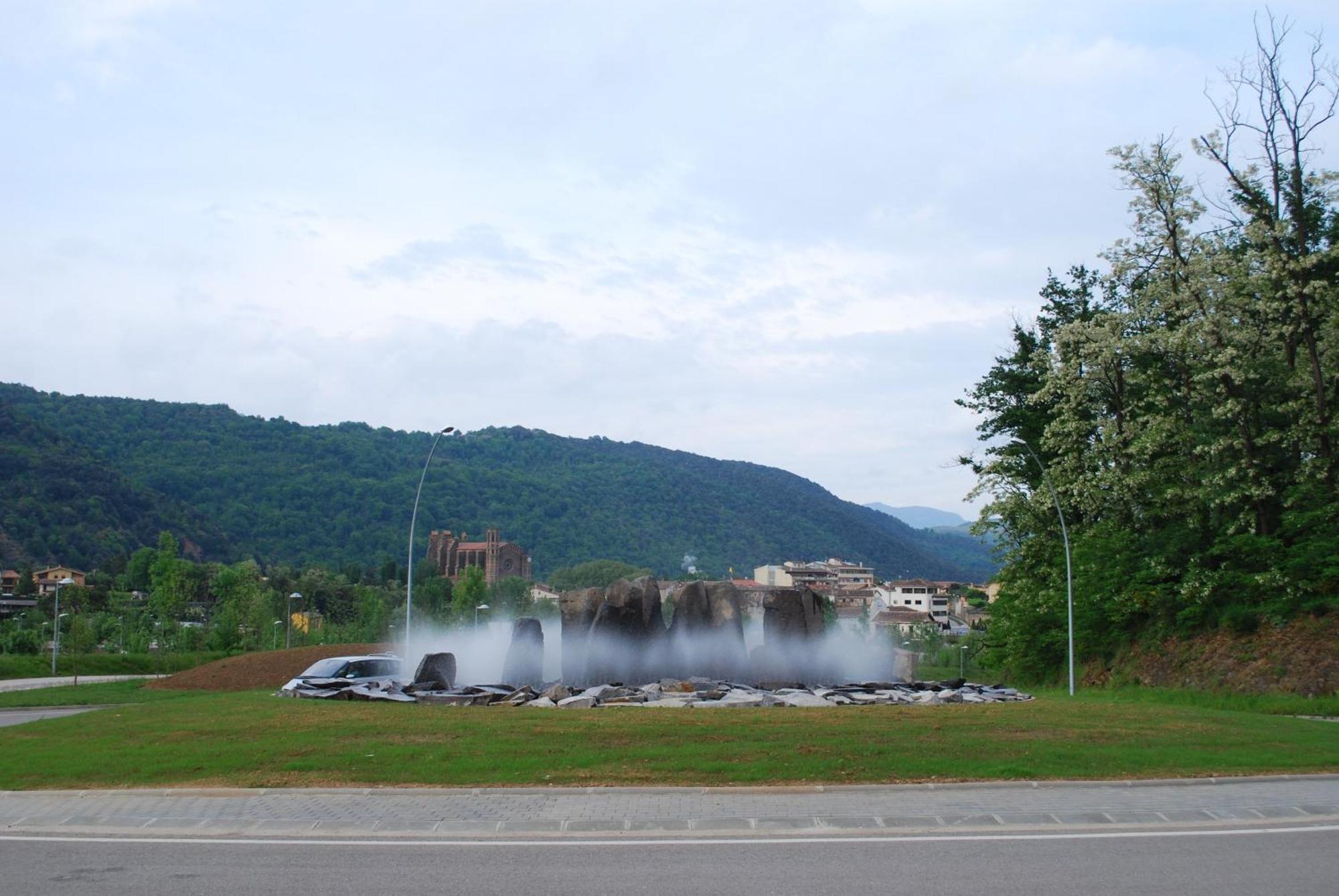 Hotel Pensio L'Estada Sant Joan les Fonts Zewnętrze zdjęcie