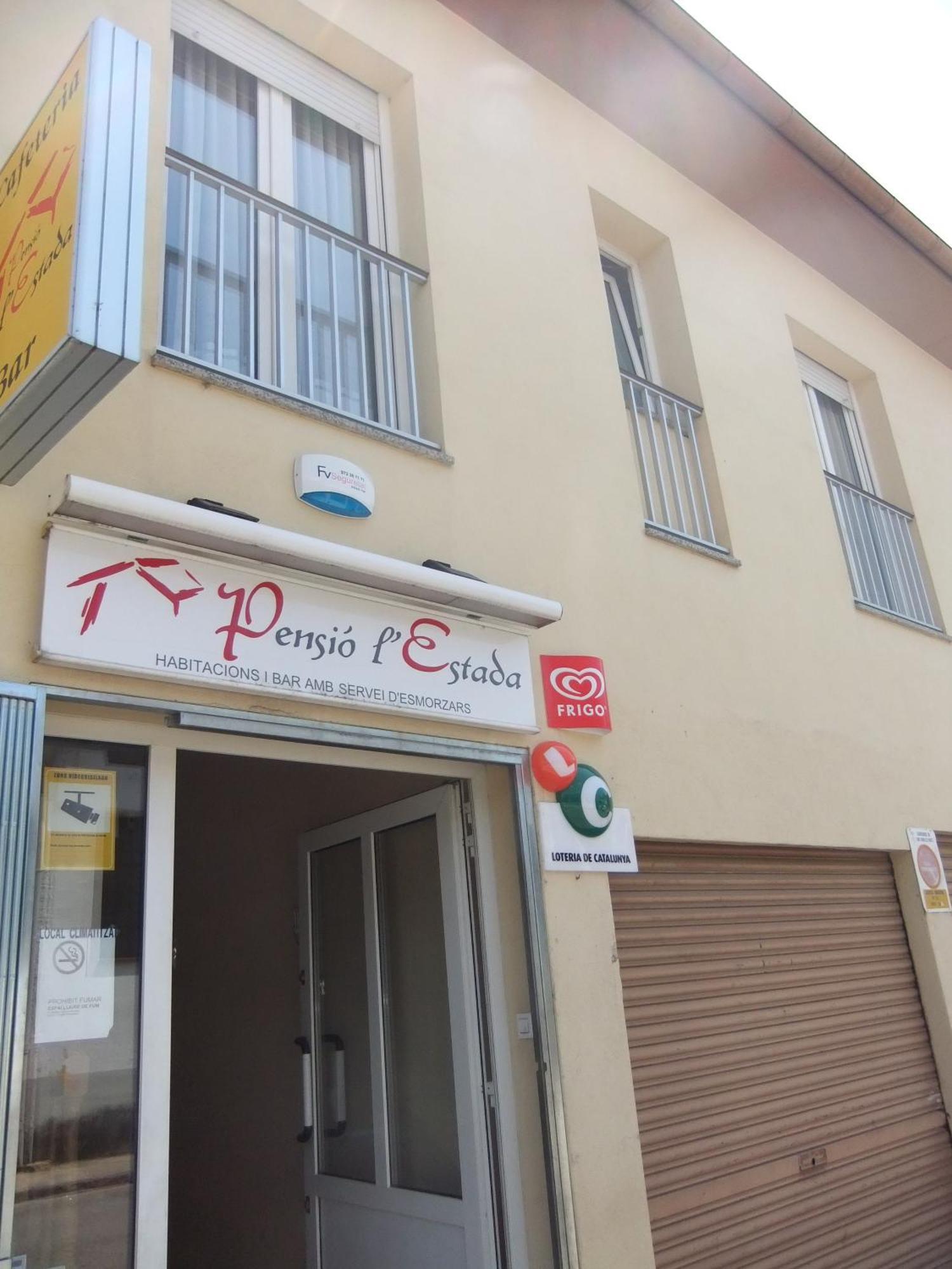 Pensio L'Estada Sant Joan les Fonts Zewnętrze zdjęcie
